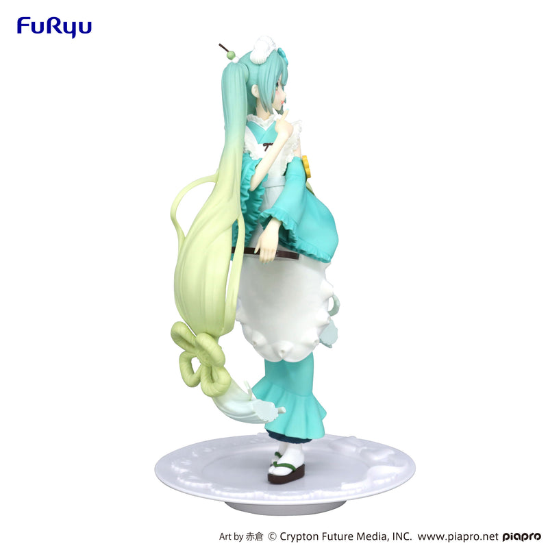 Hatsune Miku　FuRyu Exceed Creative Figure Matcha Green Tea Parfait Mint ver.