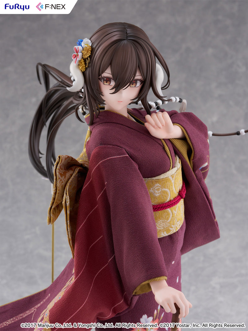 Azur Lane F:NEX Mikasa blue flower komachi ver -Japanese Doll-