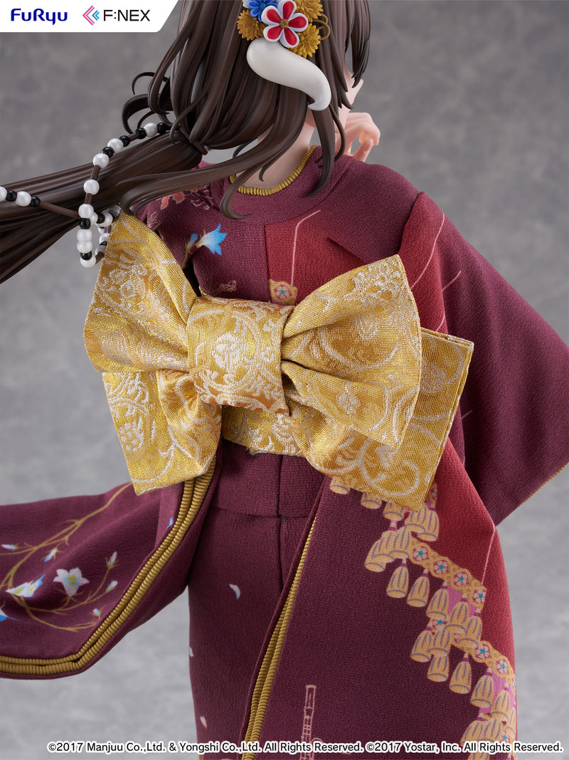 Azur Lane F:NEX Mikasa blue flower komachi ver -Japanese Doll-