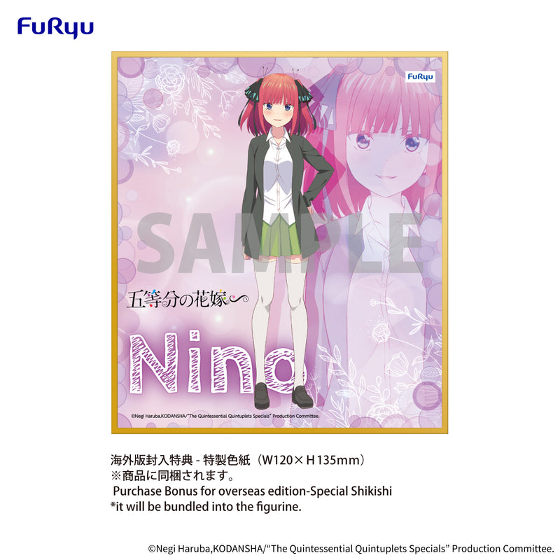 The Quintessential Quintuplets Specials FuRyu Trio-Try-iT Figure Nakano Nino Marine Look ver.