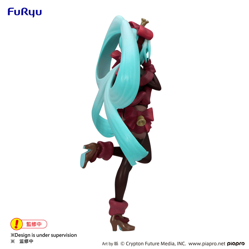 Hatsune Miku FuRyu Exceed Creative Figure -SweetSweets Series Noel Raspberry ver.-