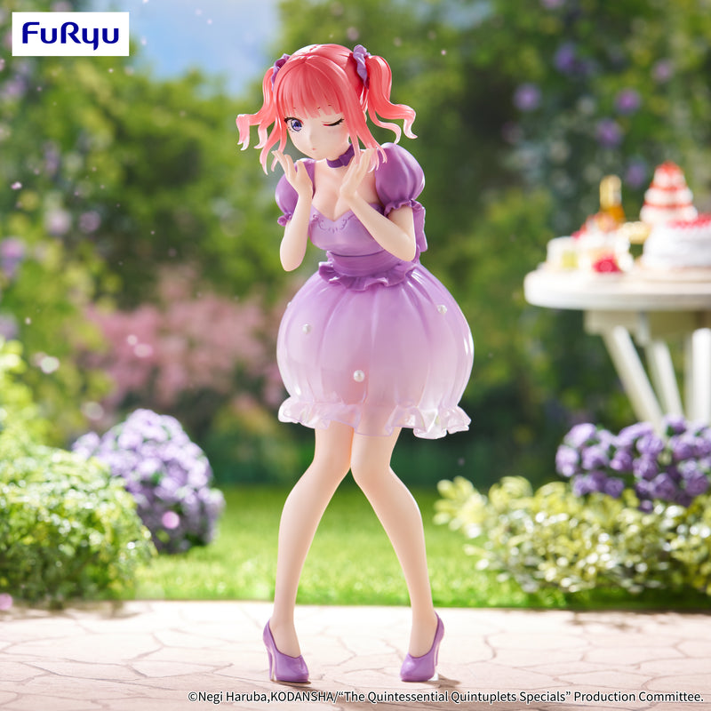 The Quintessential Quintuplets Specials FuRyu Trio-Try-iT Figure -Nakano Nino Pastel Dress ver.-