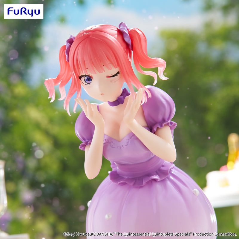 The Quintessential Quintuplets Specials FuRyu Trio-Try-iT Figure -Nakano Nino Pastel Dress ver.-
