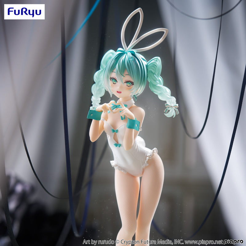 Hatsune Miku FuRyu BiCute Bunnies Figure -rurudo White Color ver.-