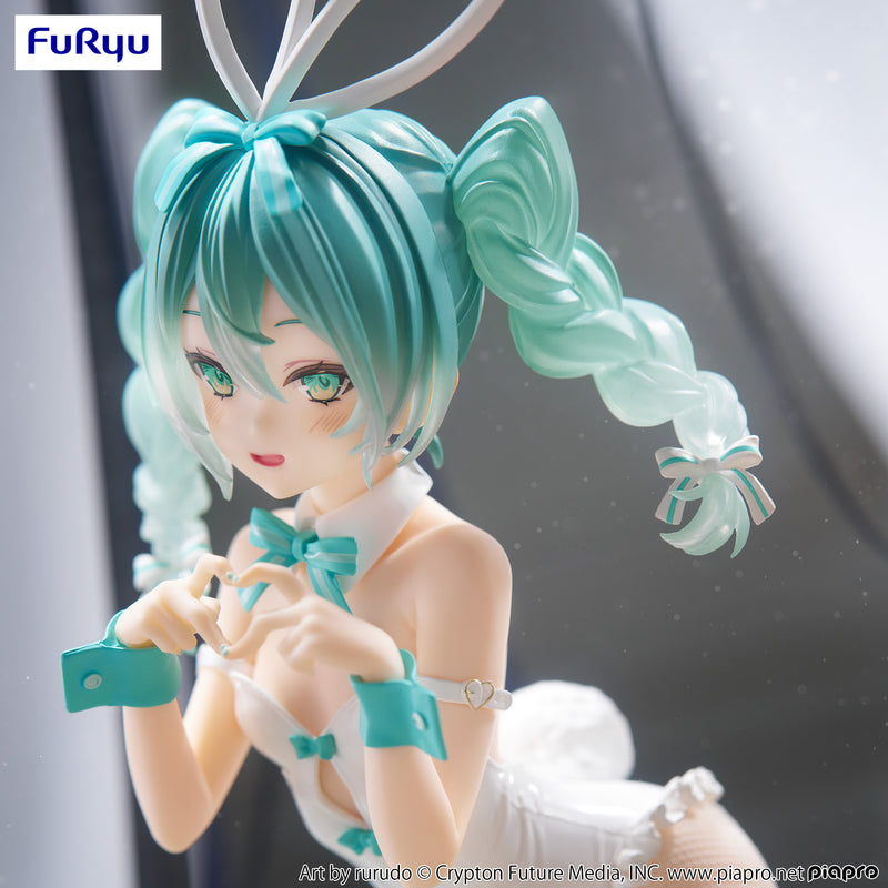 Hatsune Miku FuRyu BiCute Bunnies Figure -rurudo White Color ver.-