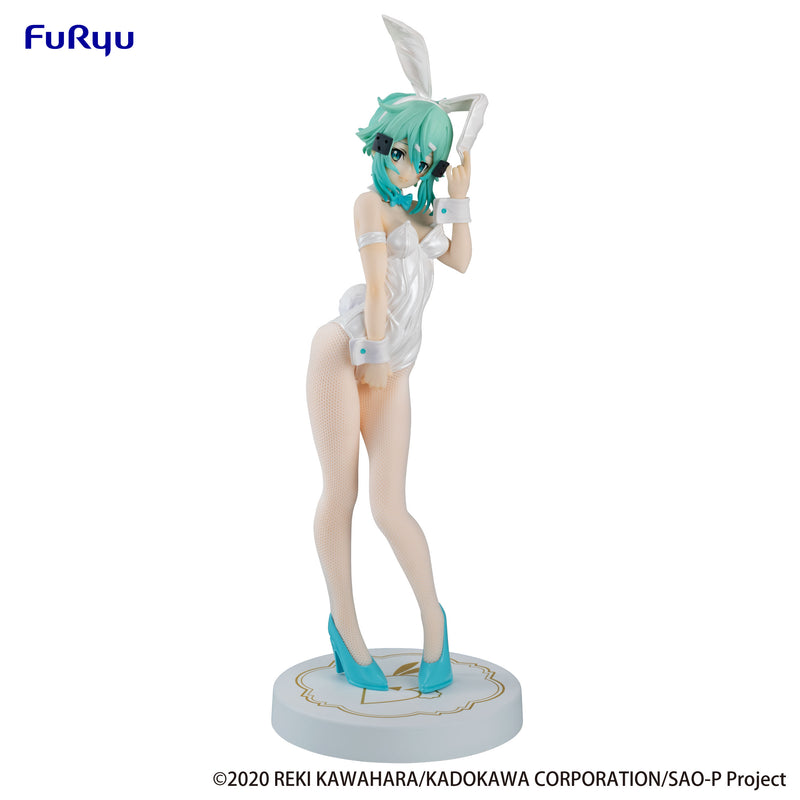 Sword Art Online　FuRyu BiCute Bunnies Figure -Sinon White Pearl ver.-
