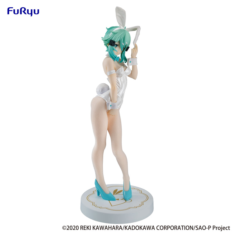 Sword Art Online　FuRyu BiCute Bunnies Figure -Sinon White Pearl ver.-