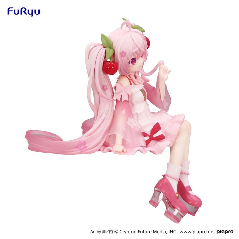 Hatsune Miku FuRyu Noodle Stopper Figure -Sakura Miku 2025-