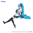 Hatsune Miku FuRyu Noodle Stopper Figure -Kuroboshi Kouhaku ver.- (REPRODUCTION)