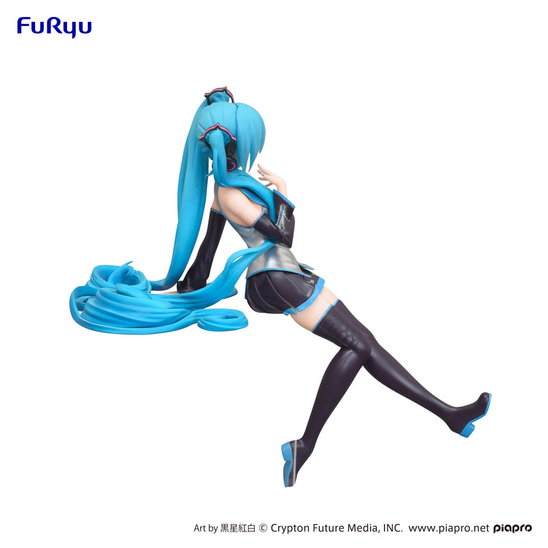 Hatsune Miku FuRyu Noodle Stopper Figure -Kuroboshi Kouhaku ver.- (REPRODUCTION)