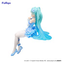 Hatsune Miku FuRyu Noodle Stopper Figure -Flower Fairy Nemophila Pail Blue Color ver.-