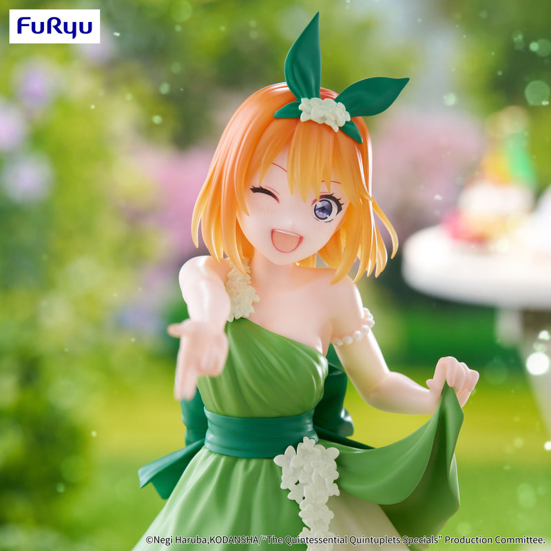 The Quintessential Quintuplets Specials FuRyu Trio-Try-iT Figure -Nakano Yotsuba Pastel Dress ver.- (re-run)