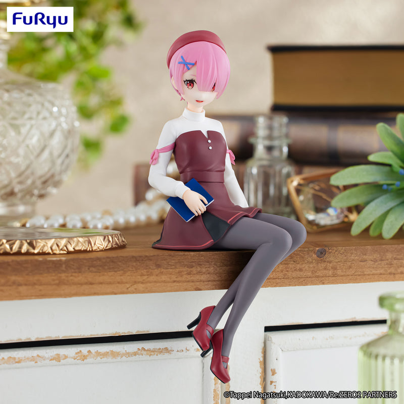 Re:ZERO -Starting Life in Another World- FuRyu Noodle Stopper Figure -Ram Book Girl ver.-