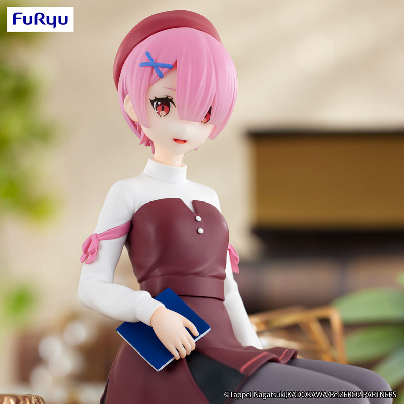 Re:ZERO -Starting Life in Another World- FuRyu Noodle Stopper Figure -Ram Book Girl ver.-