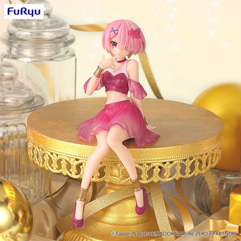 Re:ZERO -Starting Life in Another World- FuRyu Noodle Stopper Figure -Ram Twinkle Party Another Color ver.-