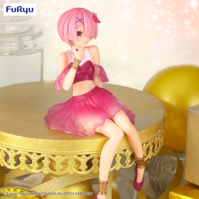 Re:ZERO -Starting Life in Another World- FuRyu Noodle Stopper Figure -Ram Twinkle Party Another Color ver.-