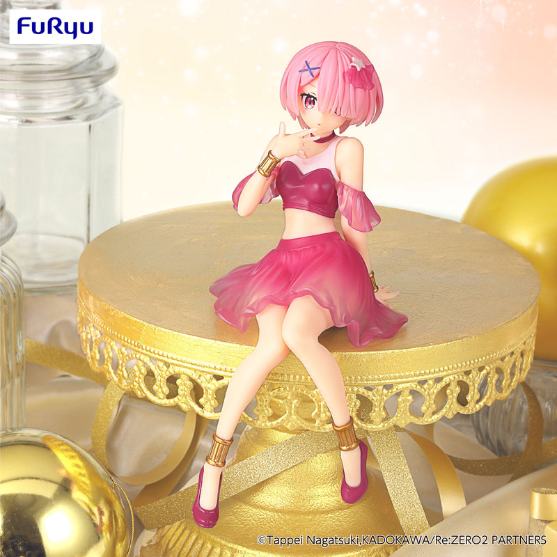 Re:ZERO -Starting Life in Another World- FuRyu Noodle Stopper Figure -Ram Twinkle Party Another Color ver.-