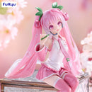 Hatsune Miku FuRyu Noodle Stopper Figure -Sakura Miku 2024 Pearl Color ver.-