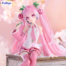 Hatsune Miku FuRyu Noodle Stopper Figure -Sakura Miku 2024 Pearl Color ver.-