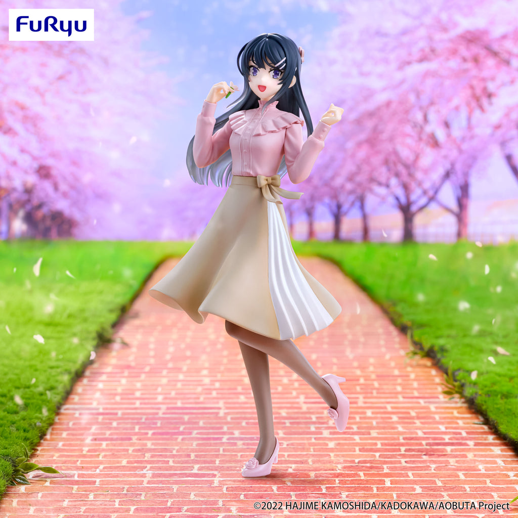 Figure Sakurajima Mai Trio-Try-iT Figure Spring Coord ver. Seishun Buta Yarou wa Bunny Girl Senpai no Yume wo Minai (FuRyu) 21cm Figure Sakurajima Mai Trio-Try-iT Figure Spring Coord ver. Seishun Buta Yarou wa Bunny Girl Senpai no Yume wo Minai (FuRyu) 21cm
