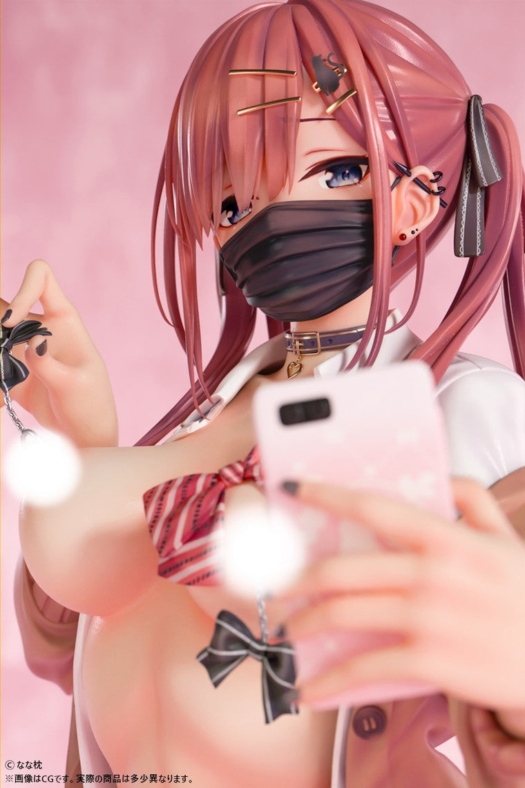 Original Character by Nanamakura Insight Red-Haired Gyaru-Chan Bare Face Ver.