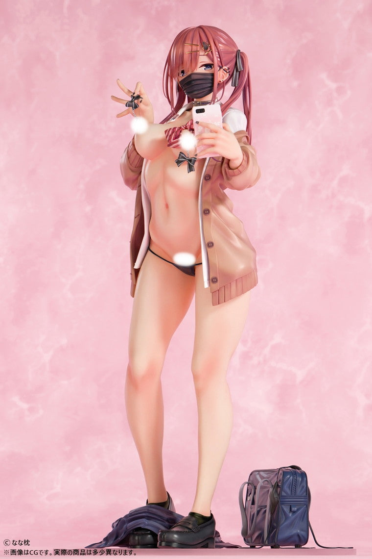 Original Character by Nanamakura Insight Red-Haired Gyaru-Chan Bare Face Ver.