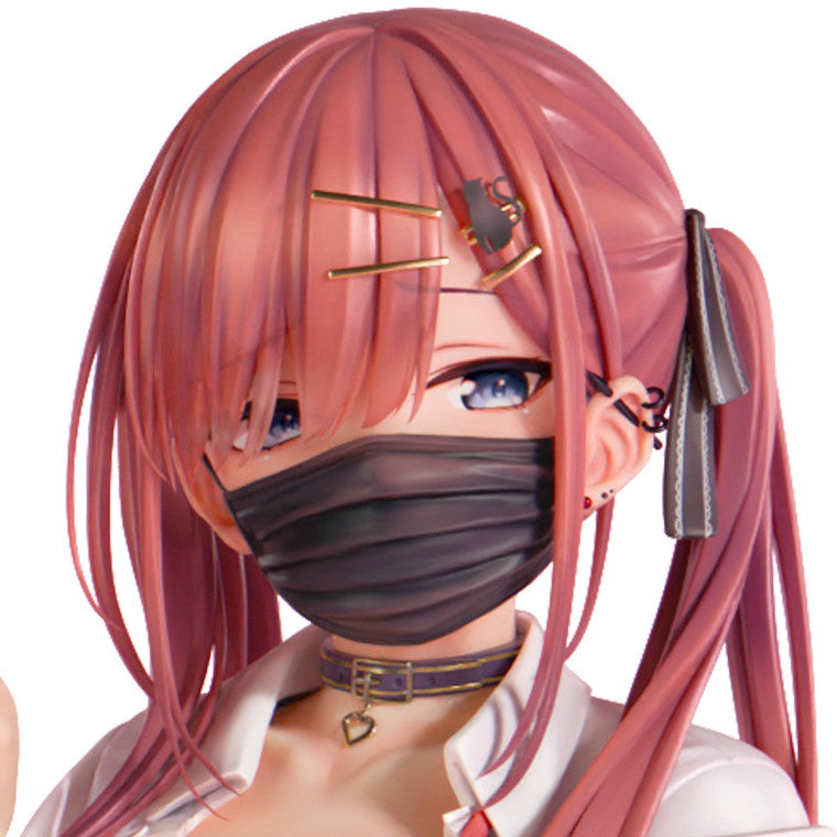 Original Character by Nanamakura Insight Red-Haired Gyaru-Chan Bare Face Ver.