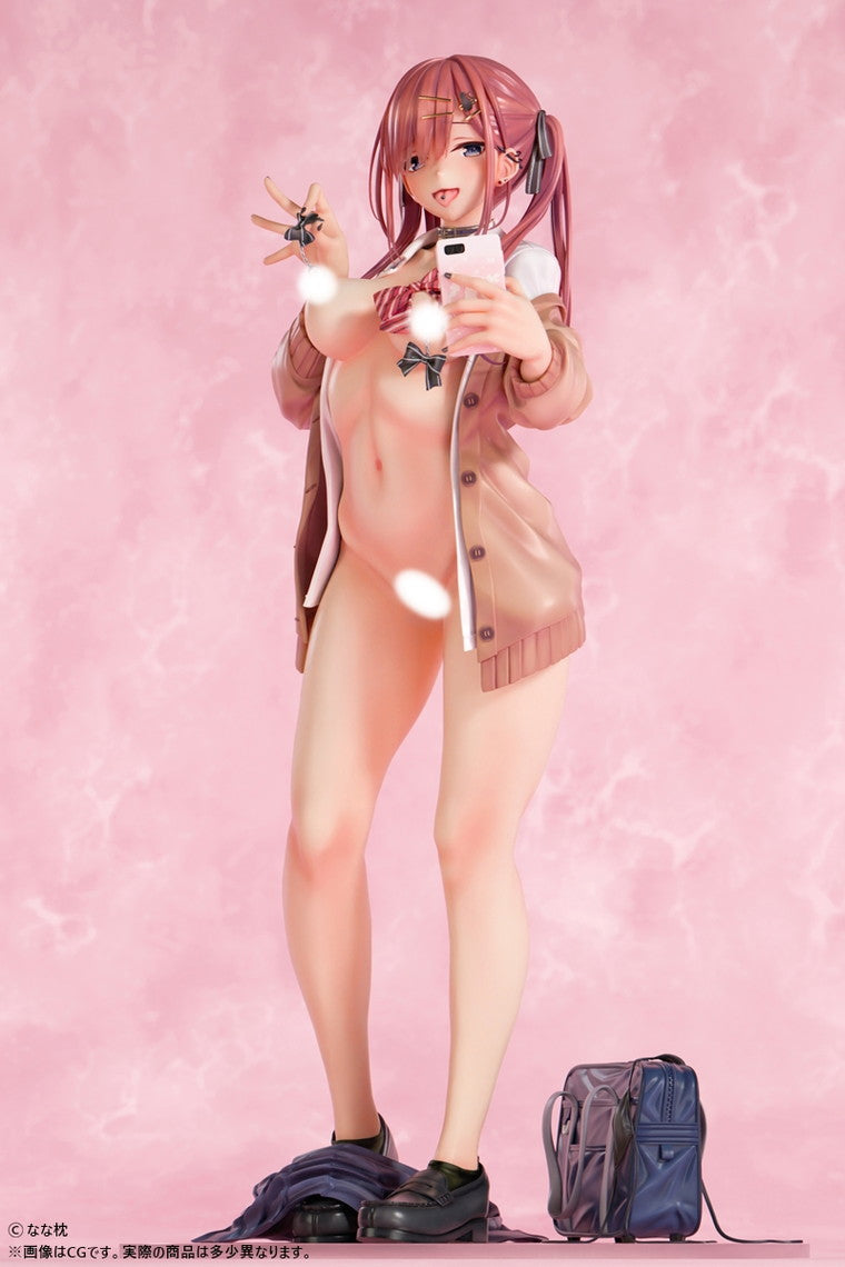 Original Character by Nanamakura Insight Red-Haired Gyaru-Chan Bare Face Ver.