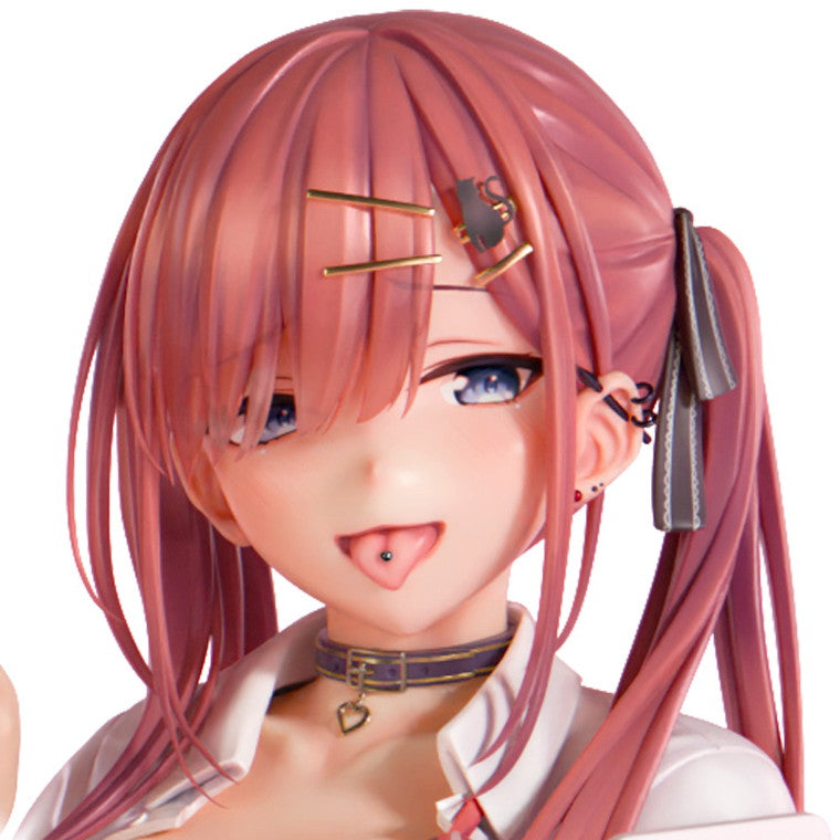 Original Character by Nanamakura Insight Red-Haired Gyaru-Chan Bare Face Ver.