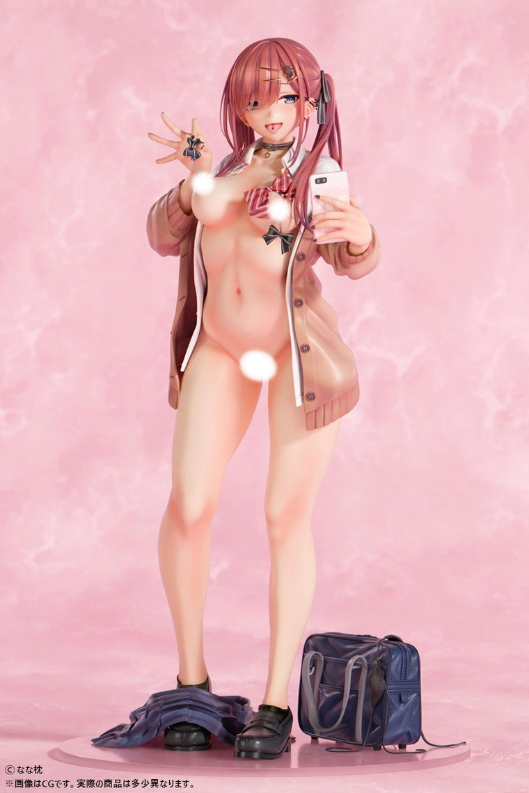 Original Character by Nanamakura Insight Red-Haired Gyaru-Chan Bare Face Ver.