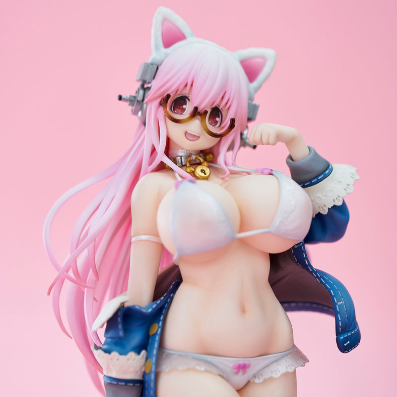 Super Sonico Union Creative Super Sonico White Cat Ver.(REPRODUCTION)