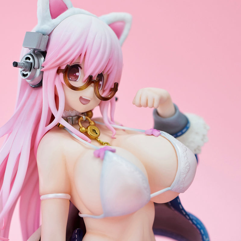 Super Sonico Union Creative Super Sonico White Cat Ver.(REPRODUCTION)