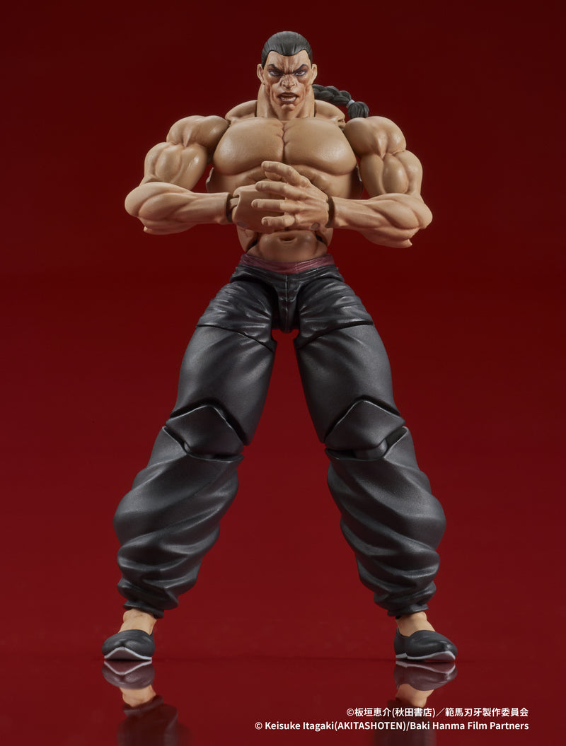 Baki Hanma DIGACTION Retsu Kaioh Posable Figure