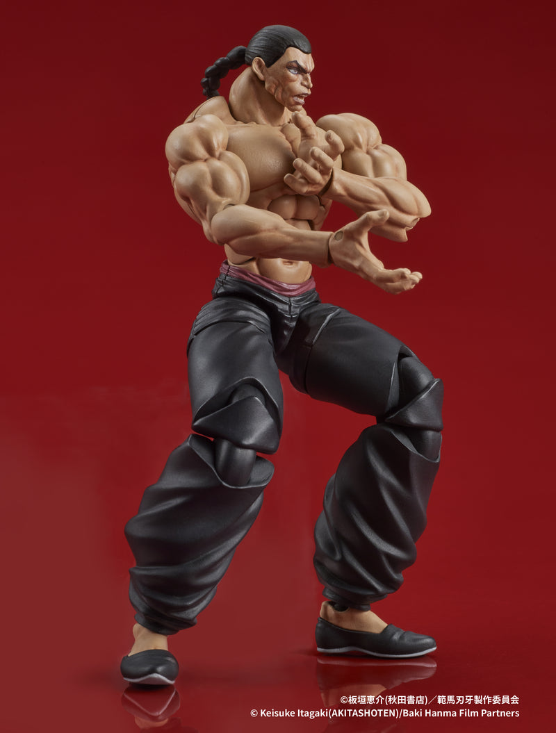 Baki Hanma DIGACTION Retsu Kaioh Posable Figure