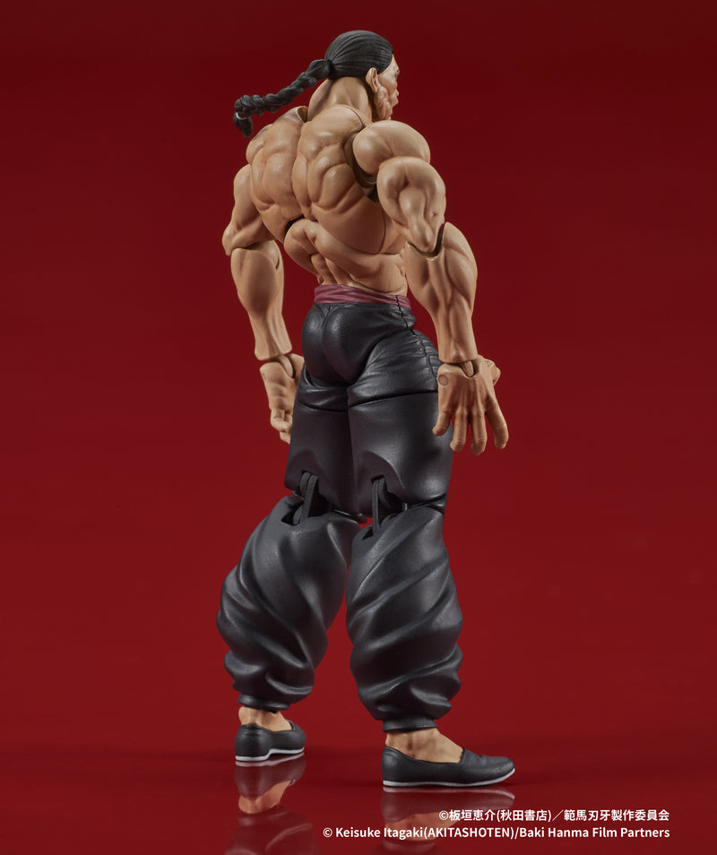 Baki Hanma DIGACTION Retsu Kaioh Posable Figure