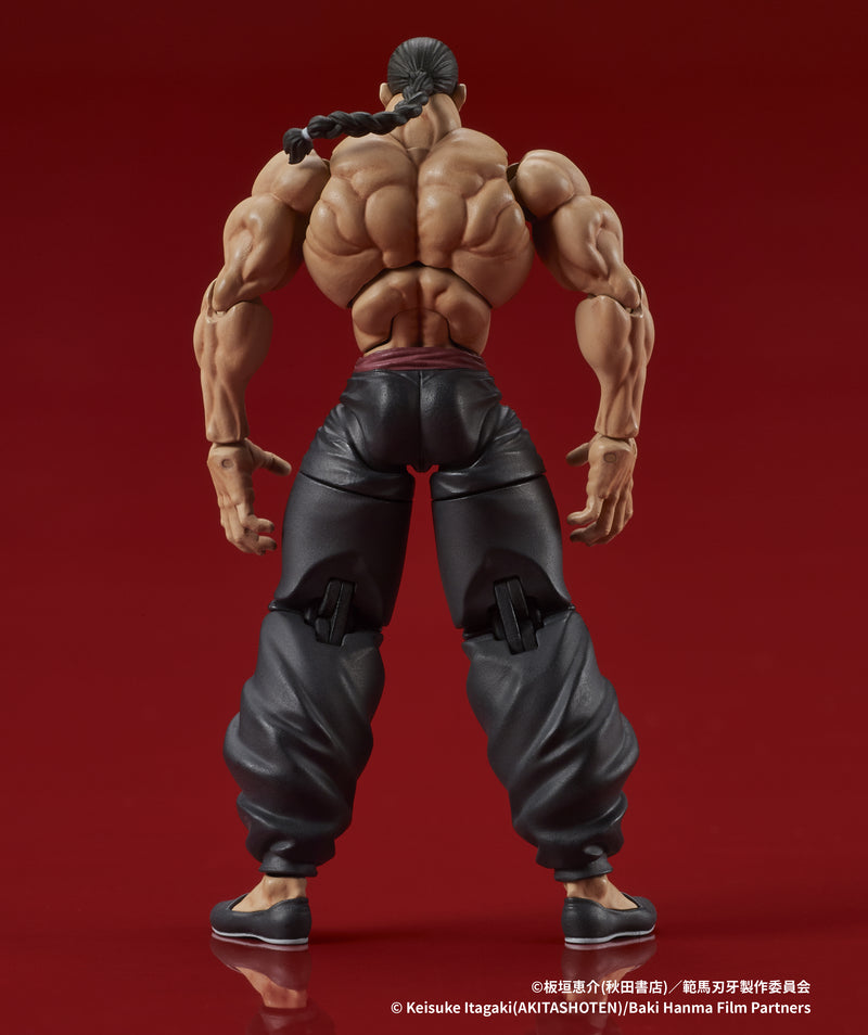 Baki Hanma DIGACTION Retsu Kaioh Posable Figure