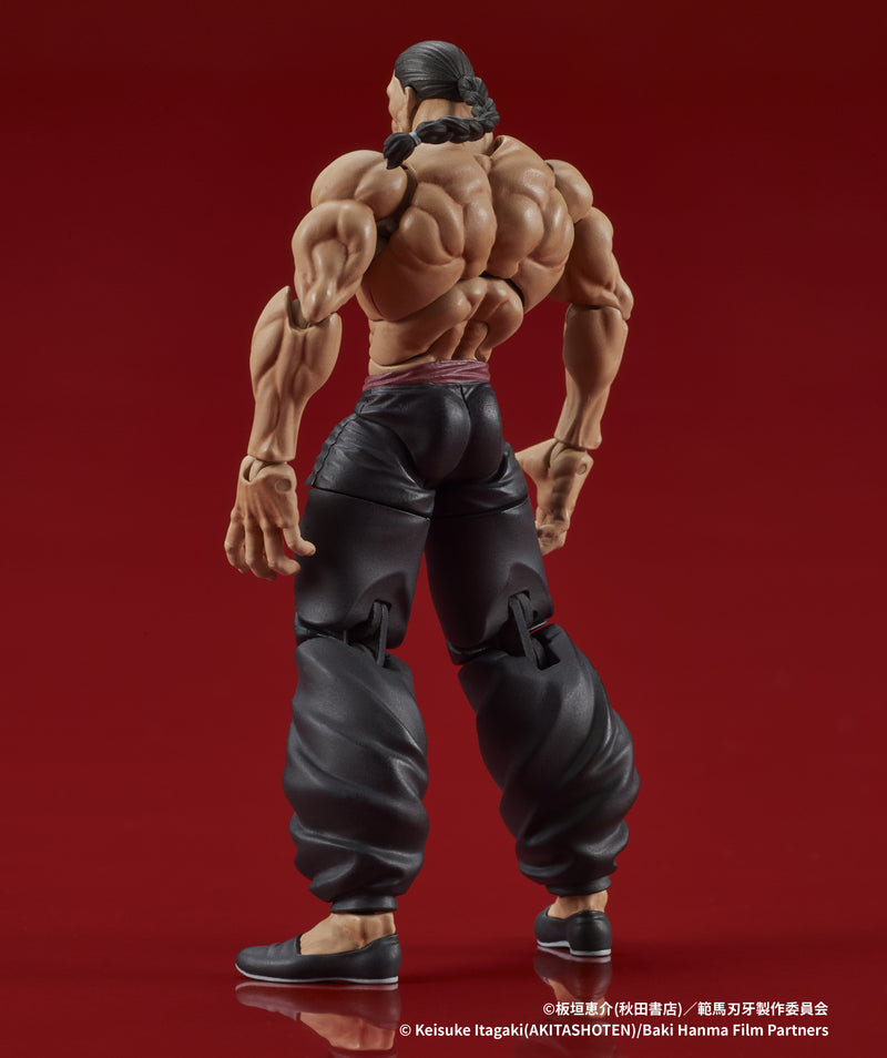 Baki Hanma DIGACTION Retsu Kaioh Posable Figure