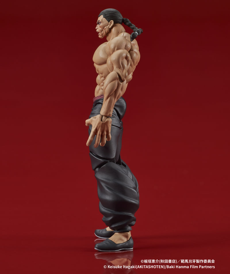 Baki Hanma DIGACTION Retsu Kaioh Posable Figure