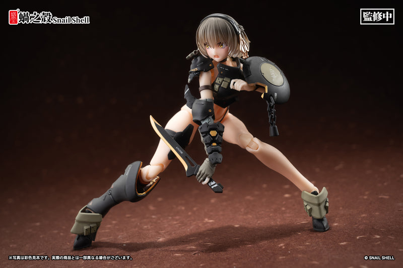 Front Armor Girl Snail Shell Victoria