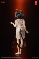 Three Wise Monkeys Snail Shell See no Evil, Hear no Evil, Speak no Evil Premium Set 1/12  Action Figure