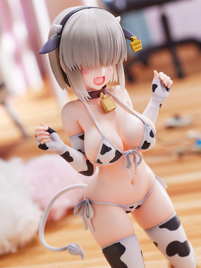 Uzaki-chan wa Asobitai! WAVE Double Yanagi Uzaki Cow Pattern Bikini  DT-195