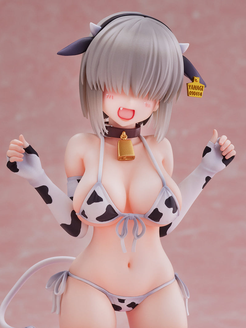 Uzaki-chan wa Asobitai! WAVE Double Yanagi Uzaki Cow Pattern Bikini  DT-195