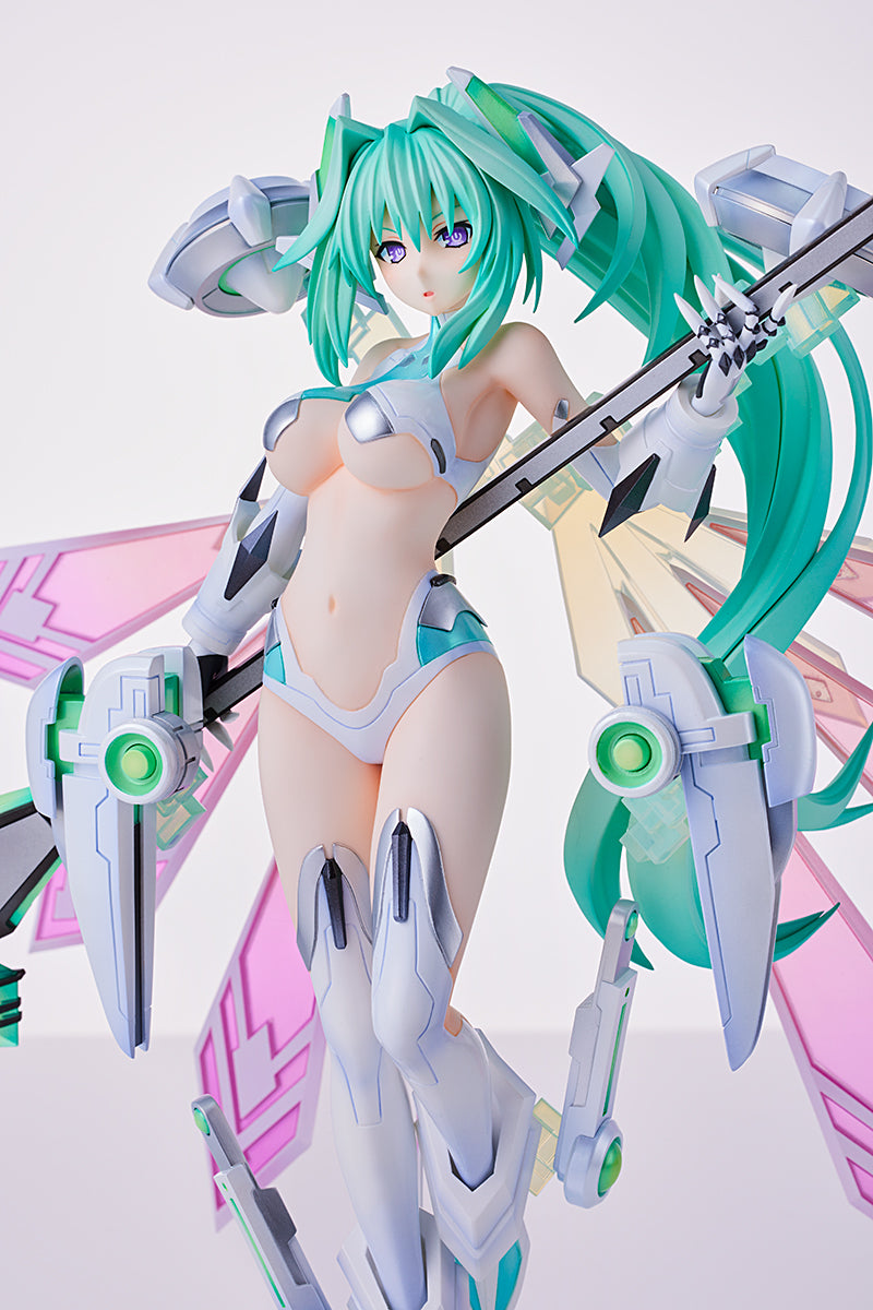 Hyperdimension Neptunia AmiAmi x AMAKUNI Green Heart