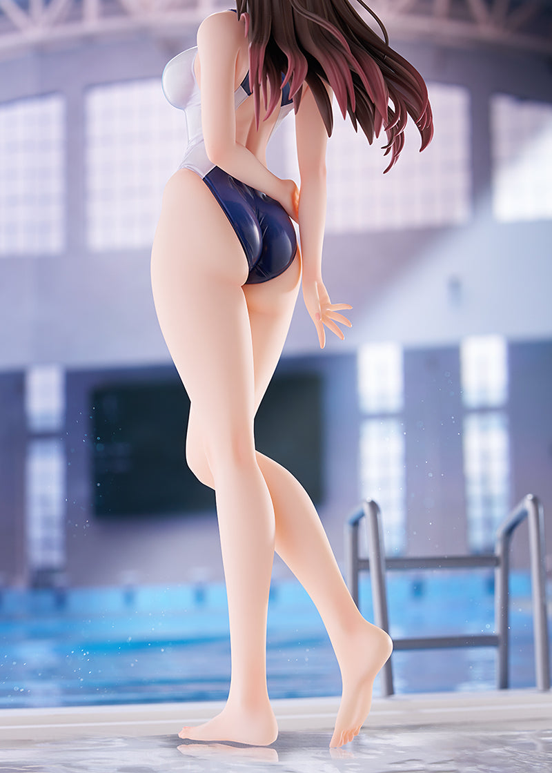 Rent-A-Girlfriend AMAKUNI Chizuru Mizuhara Light Blue Line Swimwear Ver.