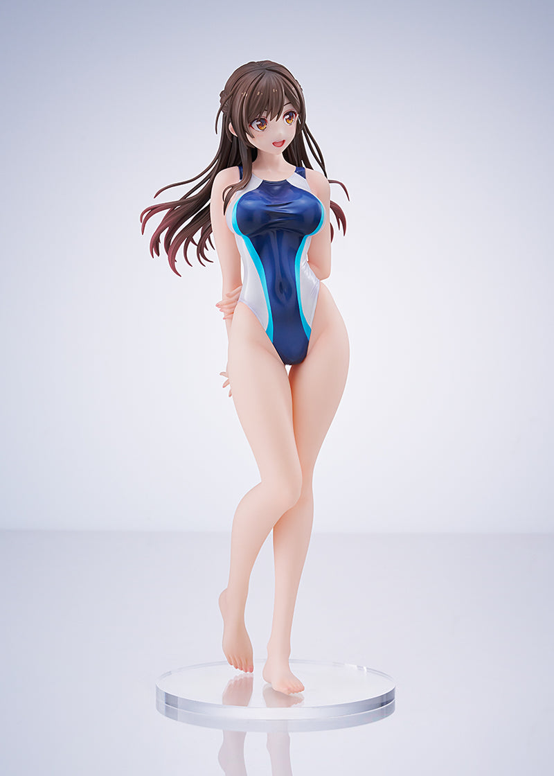 Rent-A-Girlfriend AMAKUNI Chizuru Mizuhara Light Blue Line Swimwear Ver.