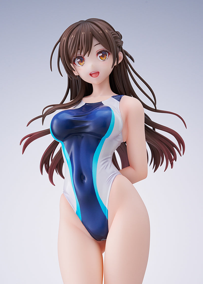 Rent-A-Girlfriend AMAKUNI Chizuru Mizuhara Light Blue Line Swimwear Ver.