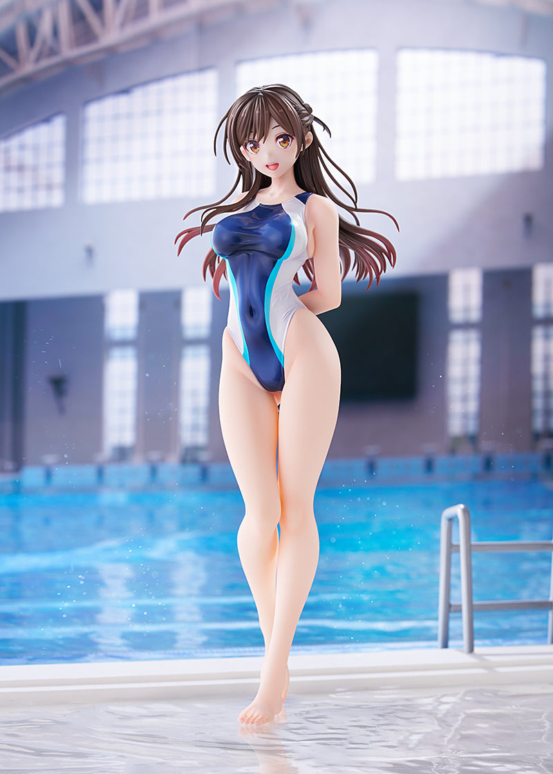 Rent-A-Girlfriend AMAKUNI Chizuru Mizuhara Light Blue Line Swimwear Ver.
