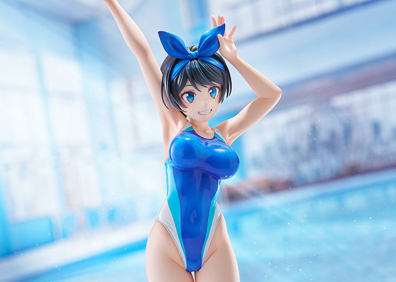 Rent-A-Girlfriend AMAKUNI Swimsuit Silhouette Ruka Sarashina Competition Swimsuit Ver.