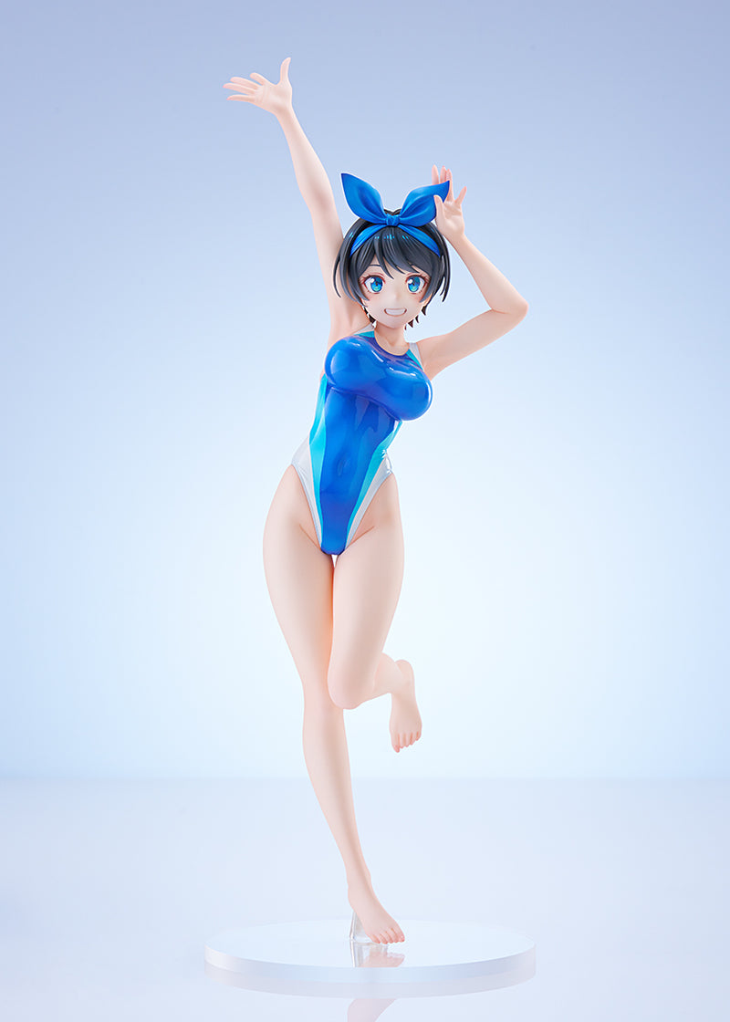 Rent-A-Girlfriend AMAKUNI Swimsuit Silhouette Ruka Sarashina Competition Swimsuit Ver.