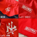 Evangelion Azgrid A.T. Field Rain Jacket Red